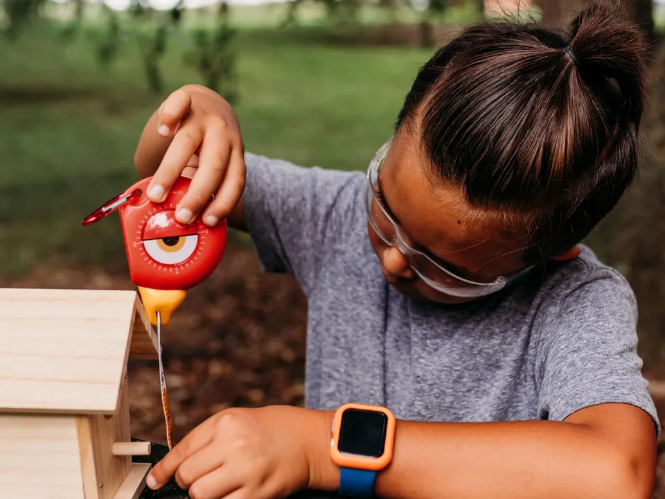 Building a birdhouse